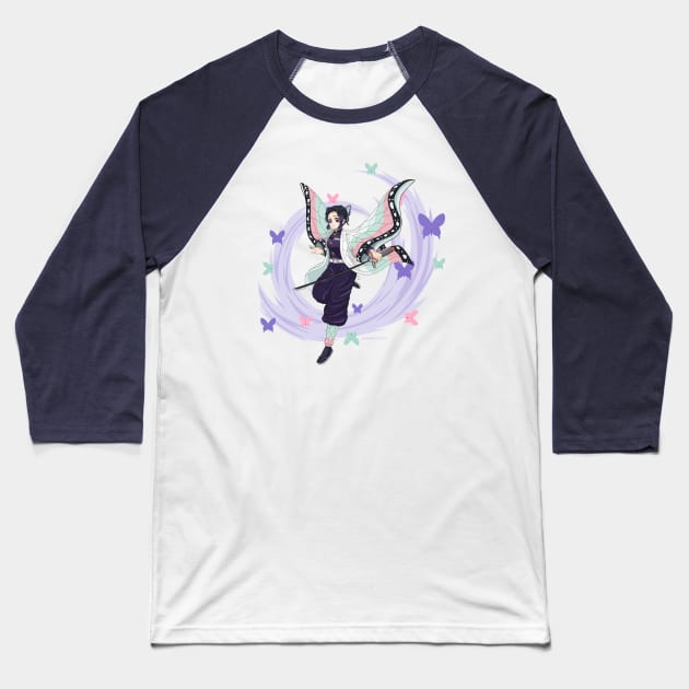 Insect Sword Master Baseball T-Shirt by Zapt Art